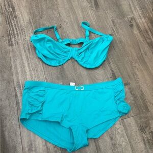 Turquoise Bikini Set